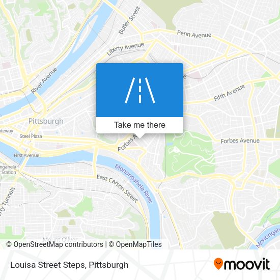 Mapa de Louisa Street Steps