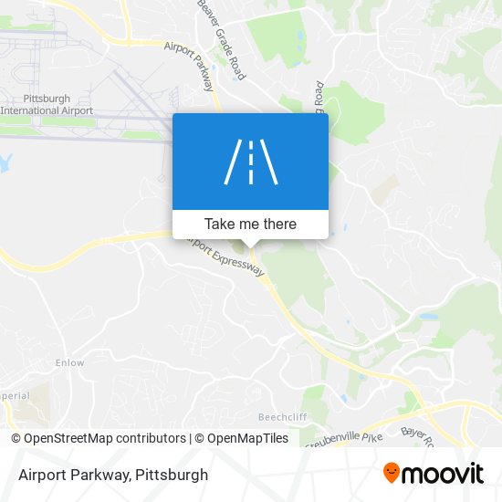 Airport Parkway map