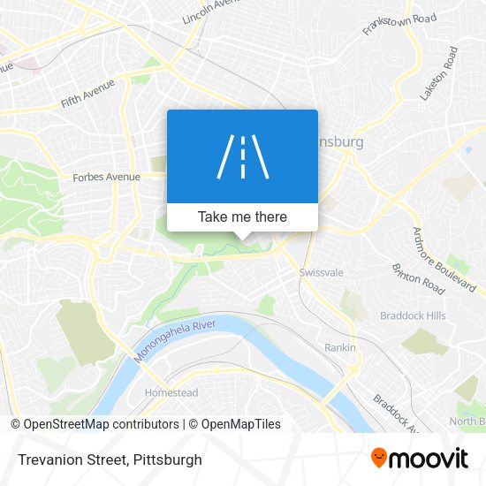 Mapa de Trevanion Street