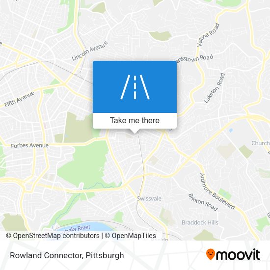 Rowland Connector map