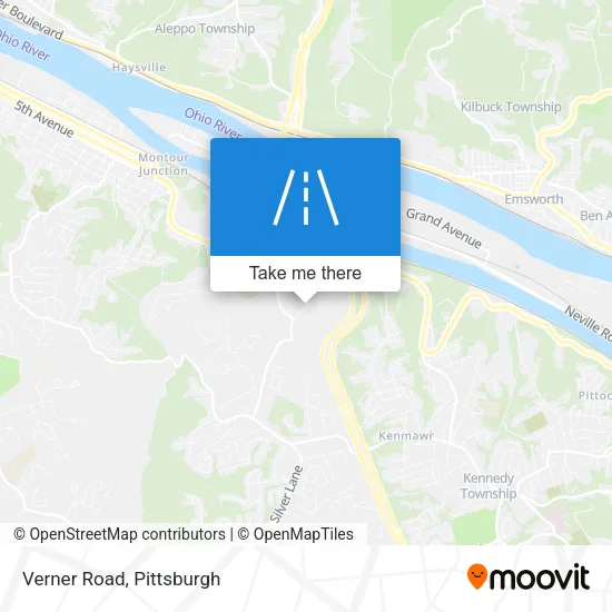 Verner Road map