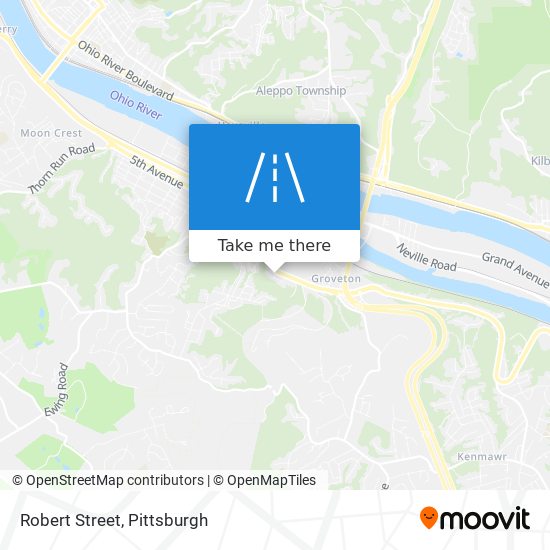 Robert Street map