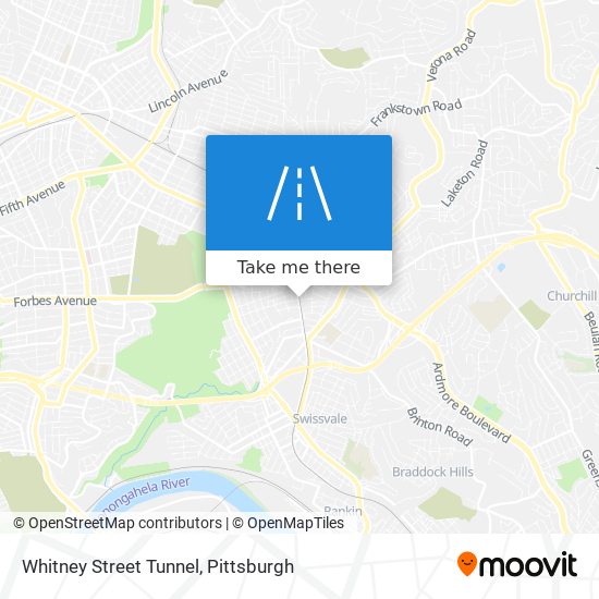 Mapa de Whitney Street Tunnel