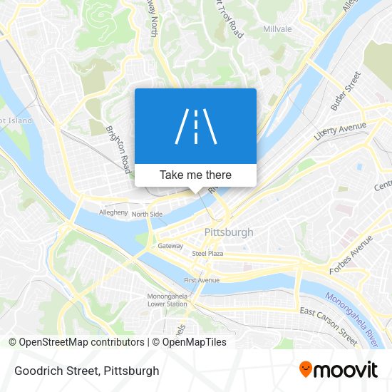 Mapa de Goodrich Street