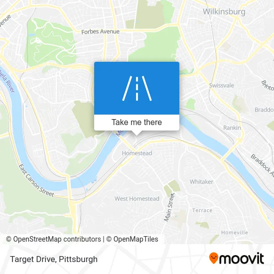 Target Drive map