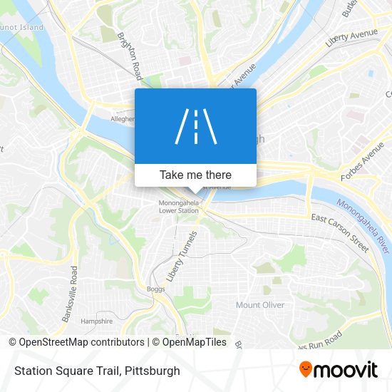 Mapa de Station Square Trail