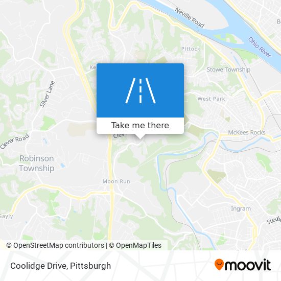 Mapa de Coolidge Drive