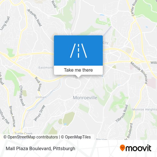 Mapa de Mall Plaza Boulevard