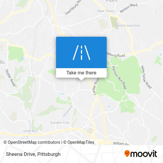 Mapa de Sheena Drive