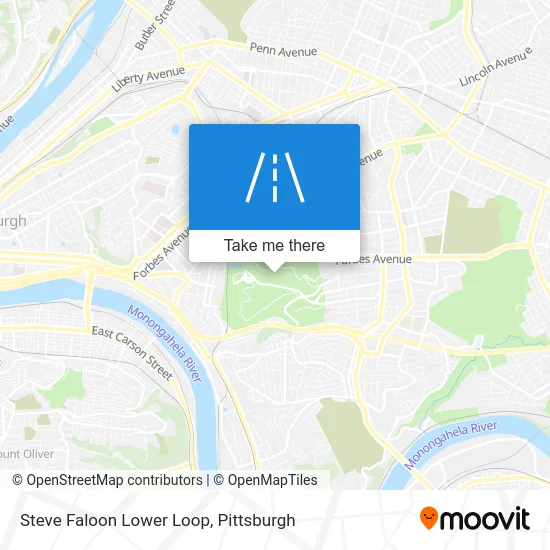 Steve Faloon Lower Loop map