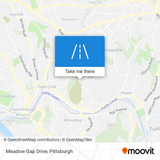 Mapa de Meadow Gap Drive