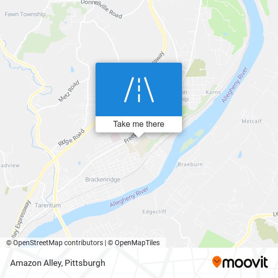 Amazon Alley map