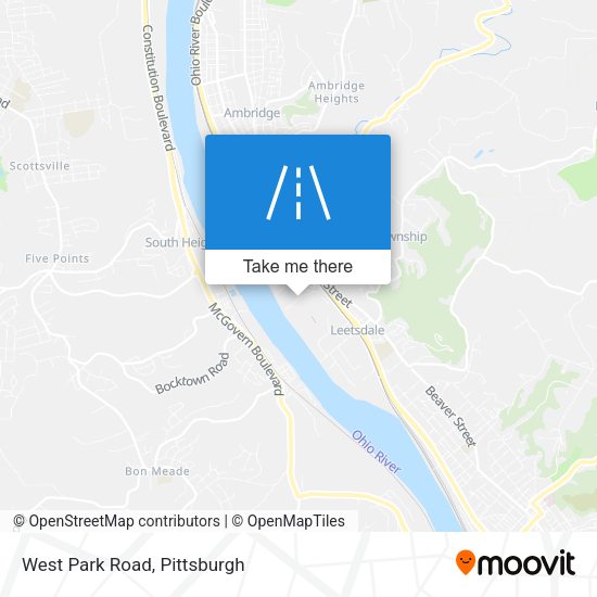 Mapa de West Park Road