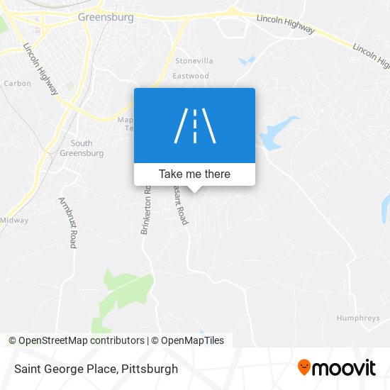 Mapa de Saint George Place