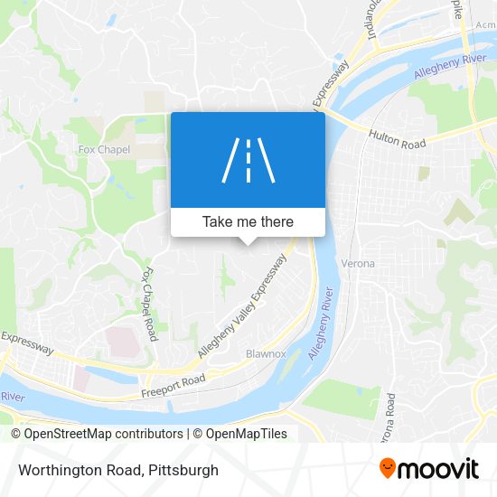 Mapa de Worthington Road