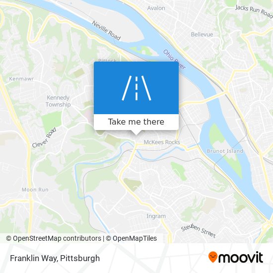 Mapa de Franklin Way