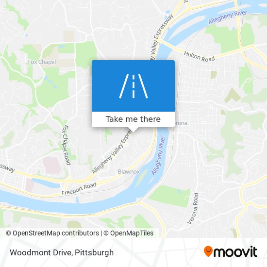 Woodmont Drive map