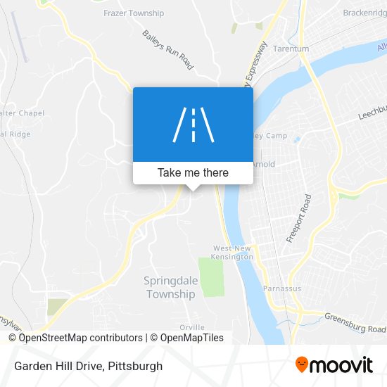 Mapa de Garden Hill Drive