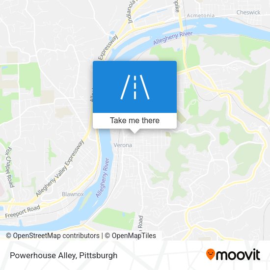 Powerhouse Alley map