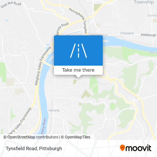 Mapa de Tynsfield Road