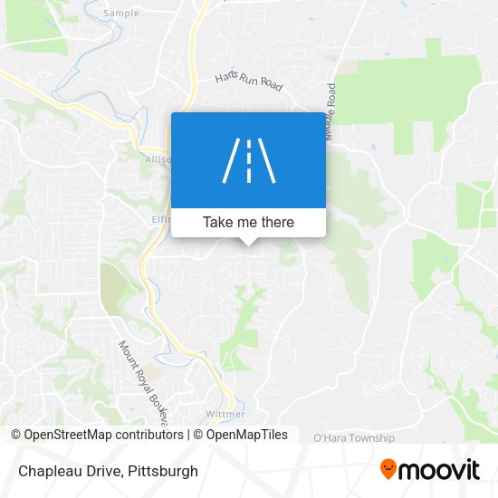 Mapa de Chapleau Drive