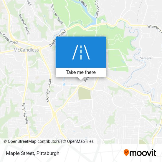 Mapa de Maple Street
