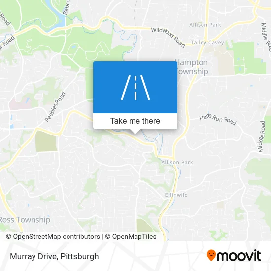 Murray Drive map