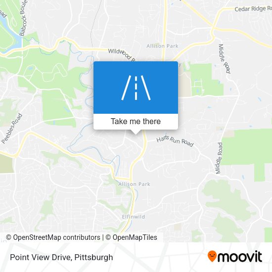 Mapa de Point View Drive