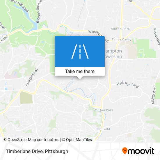 Mapa de Timberlane Drive