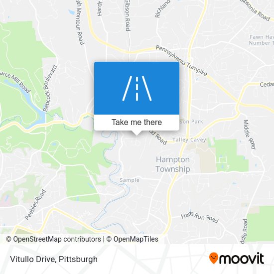 Mapa de Vitullo Drive
