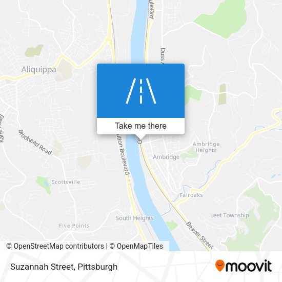 Suzannah Street map