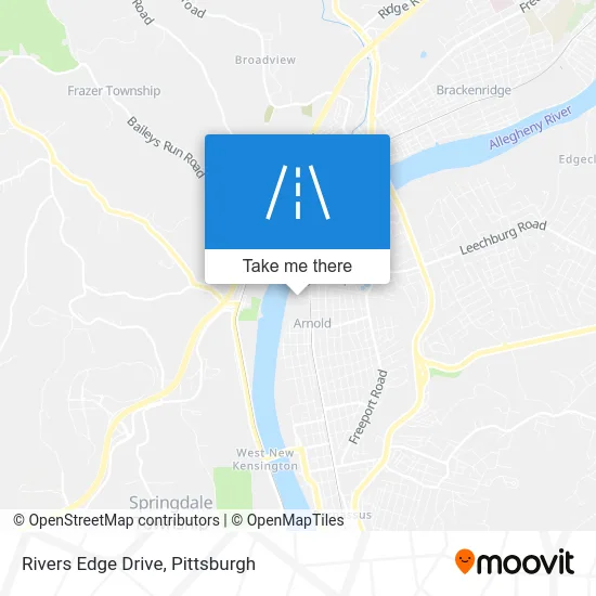 Rivers Edge Drive map