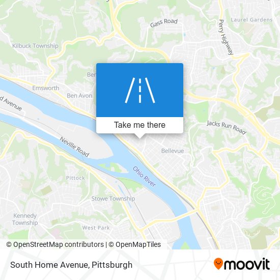 Mapa de South Home Avenue