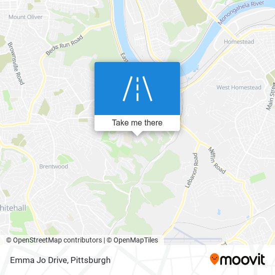 Emma Jo Drive map