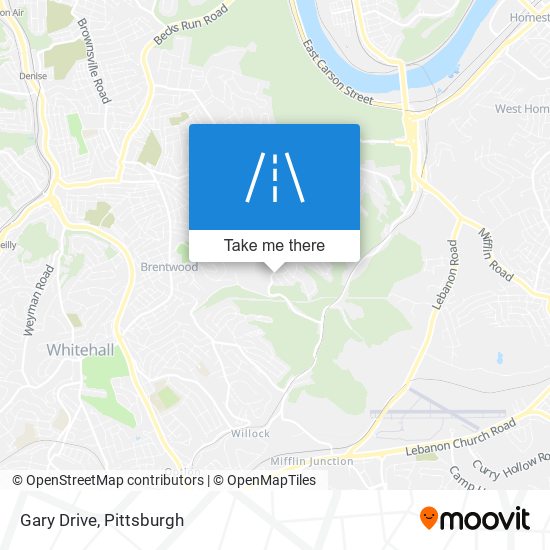 Gary Drive map