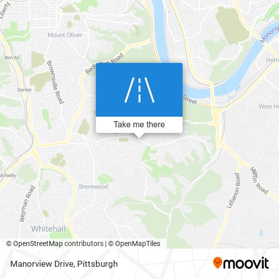 Manorview Drive map