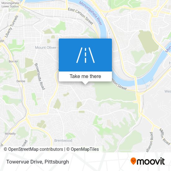 Mapa de Towervue Drive