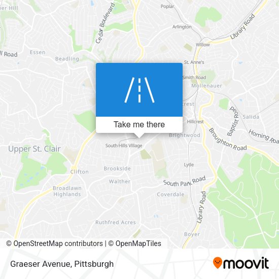 Mapa de Graeser Avenue