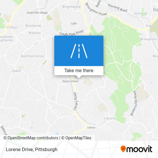 Mapa de Lorene Drive