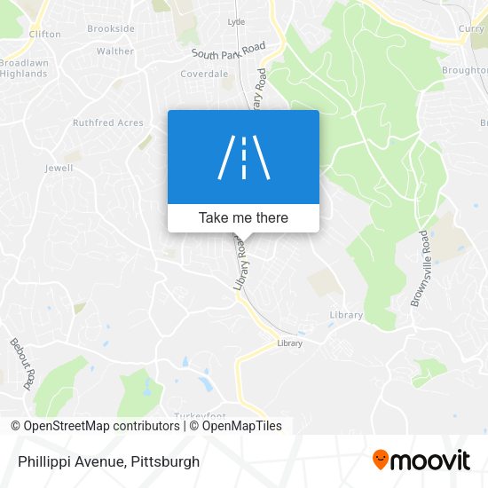 Phillippi Avenue map