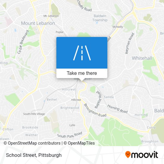 Mapa de School Street