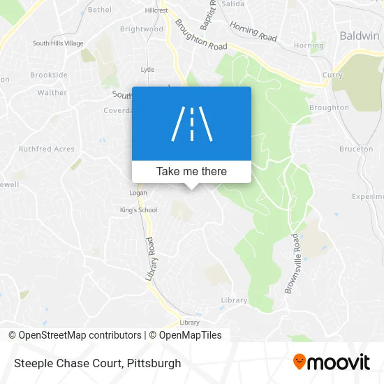 Steeple Chase Court map