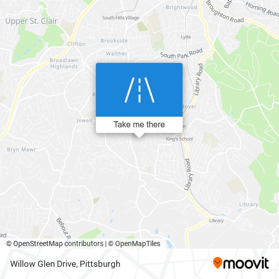 Mapa de Willow Glen Drive