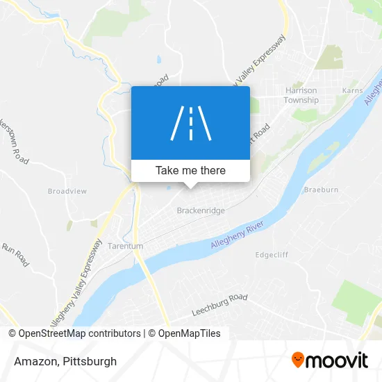 Amazon map