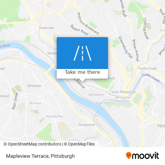 Mapleview Terrace map