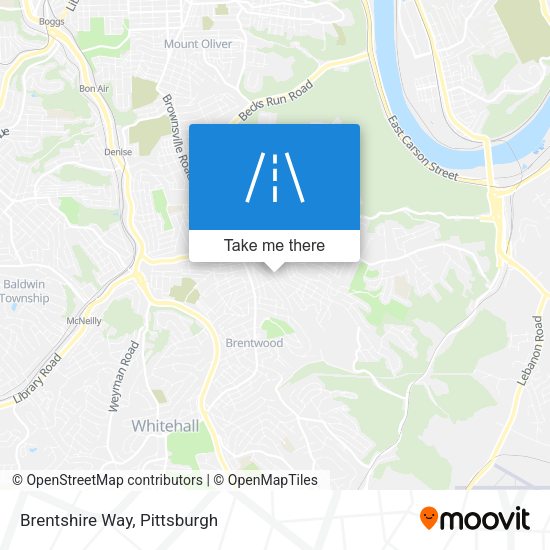 Mapa de Brentshire Way