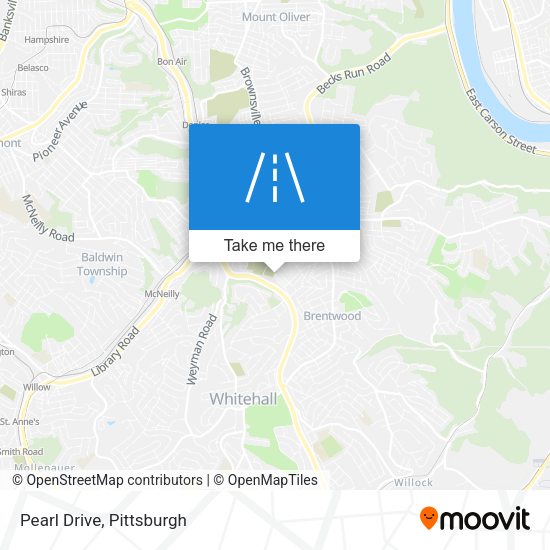 Mapa de Pearl Drive