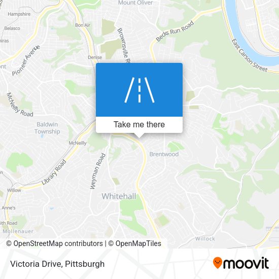 Mapa de Victoria Drive