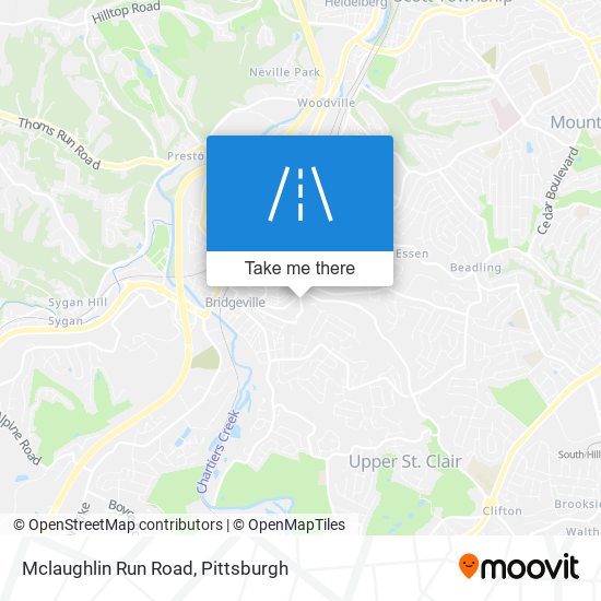 Mapa de Mclaughlin Run Road