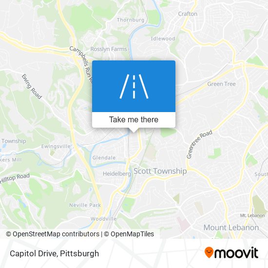 Capitol Drive map